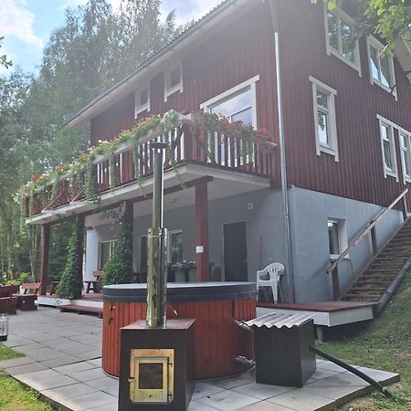Toma Pirts Liela Villa Ikskile Bagian luar foto