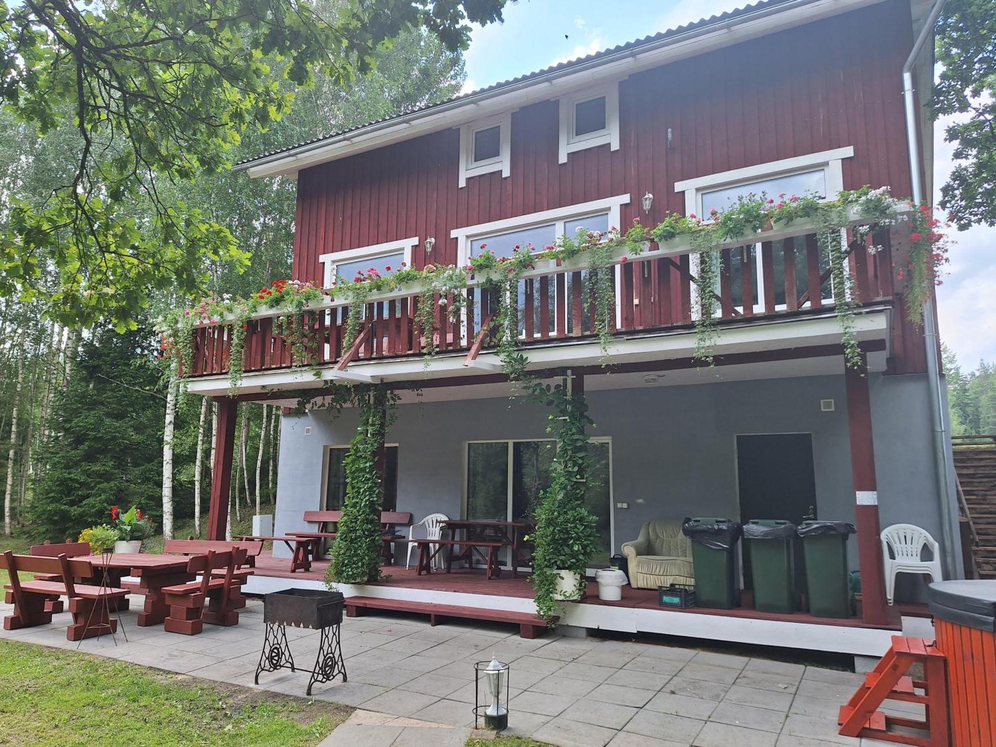 Toma Pirts Liela Villa Ikskile Bagian luar foto